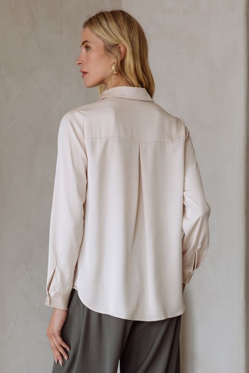 IVY SATIN BLOUSE